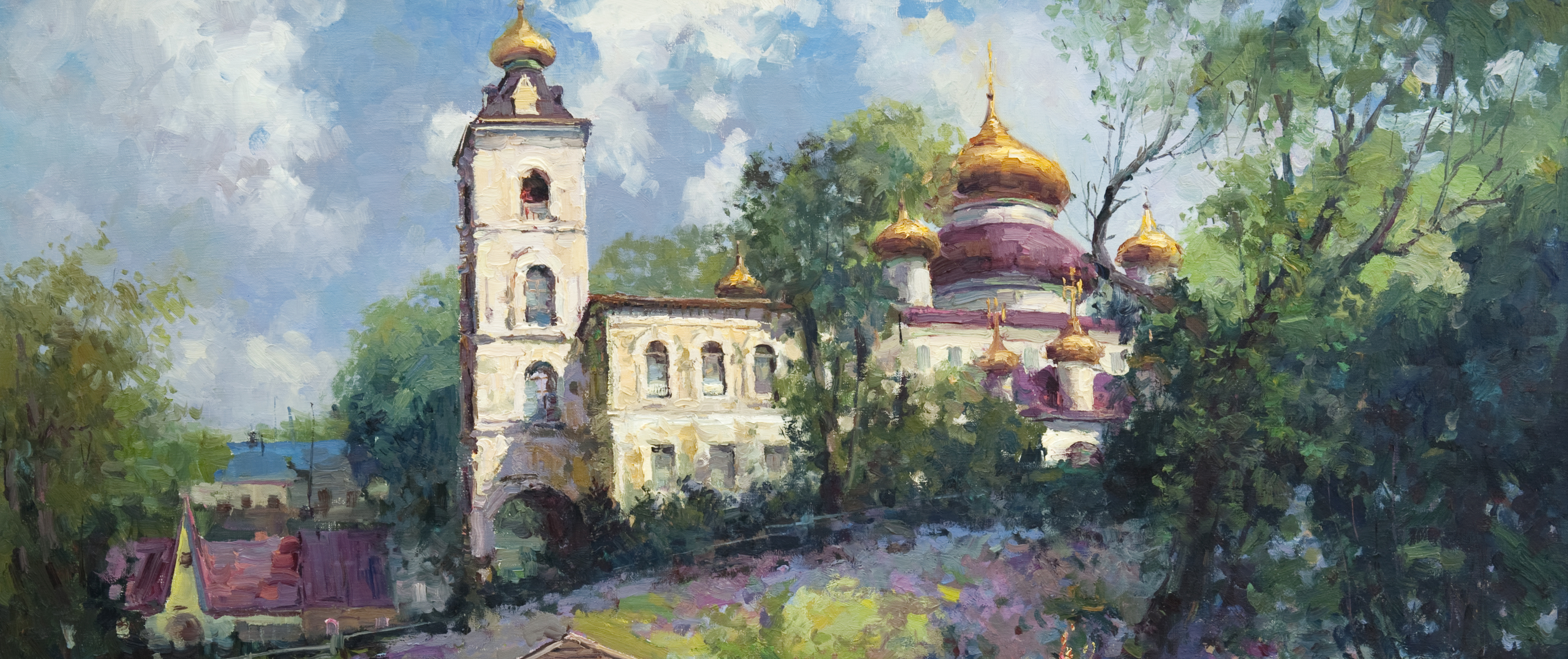 俄罗斯风景油画-原创空间